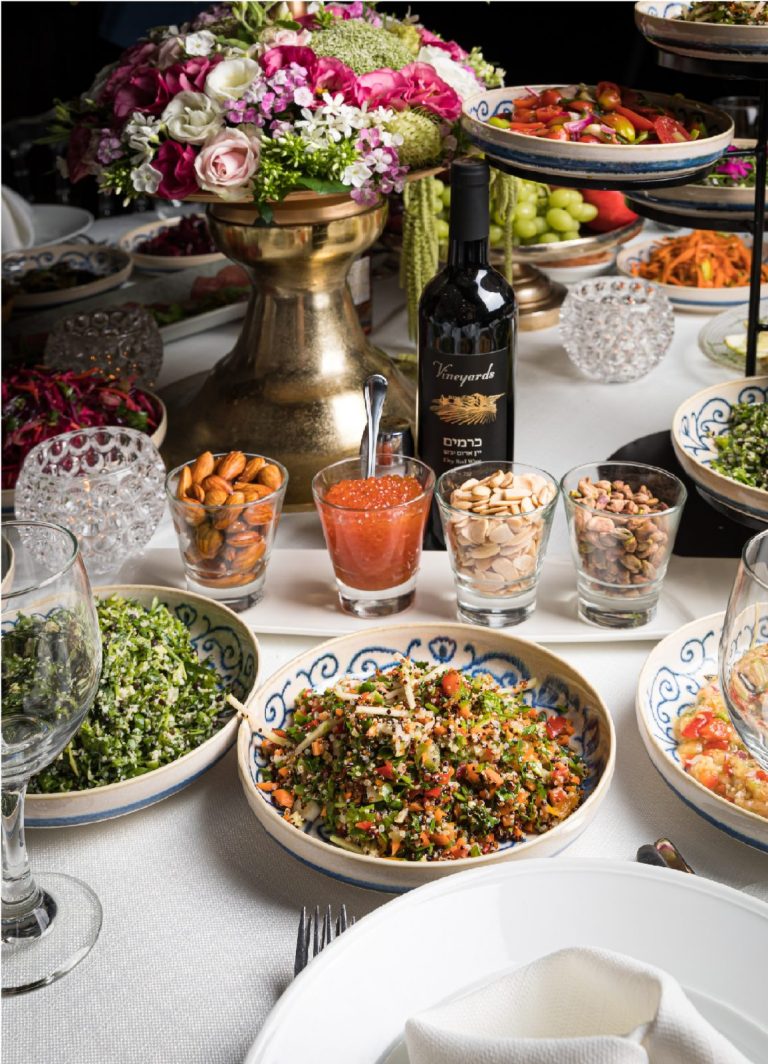 קולינריה, קייטרינג מקצועי, תפריטים לאירועים